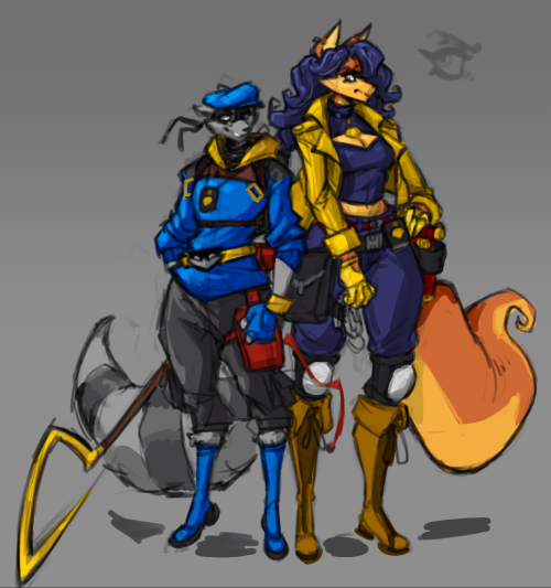A Sly Cooper Redesign From A Warmup Long Ago,,,,,,!