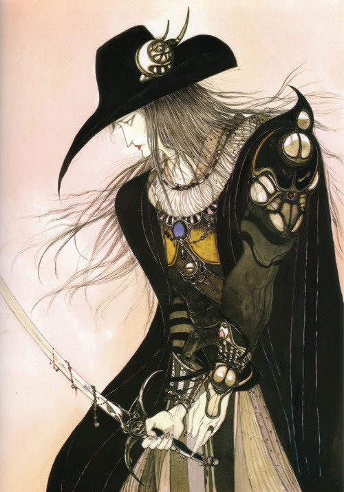Vampire Hunter D Art: Yoshitaka Amano