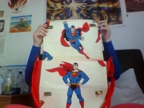 Look at the awesome bag my mum made me to go with my newest cosplay! I couldn’t figure out how