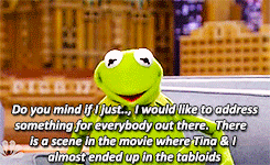 paulapell:Kermit talks about working with Tina 