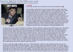 sixth-light:espanolbot2:maswartz:espanolbot2:majingojira:animentality:Also, I must add this, every time, because when 4chan is right, it is so devastatingly right: This made me realize that Jim Butcher actually does what people wanted to happen with Harry