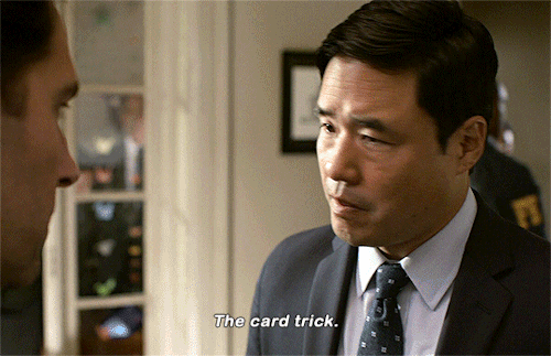 dancinbutterfly: andthwip:Jimmy Woo, FBI agent and certified magician. Ok but…how much time h