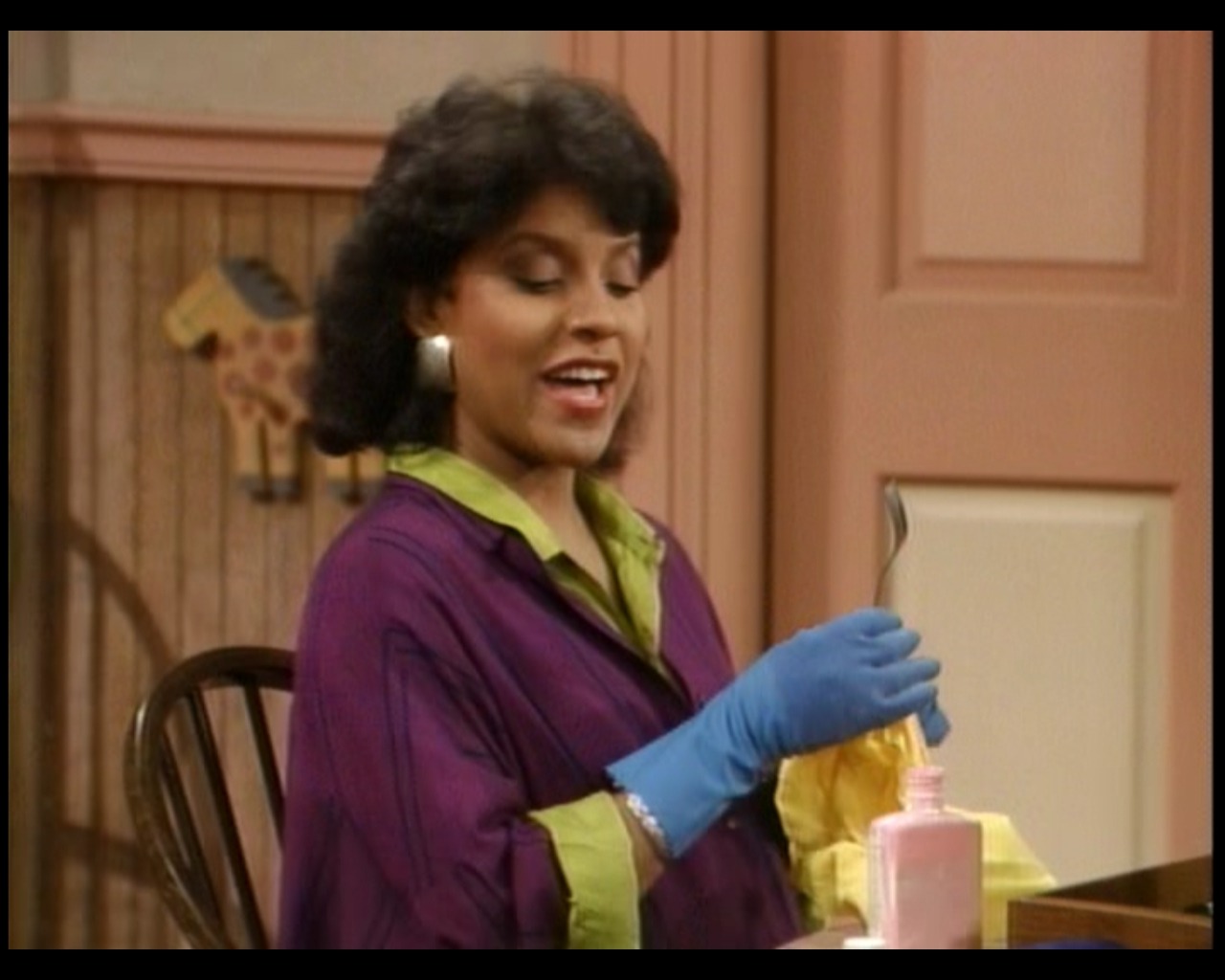 tabberwammer:  Phylicia Rashad’s pregnancy during Season 3 of The Cosby Show 