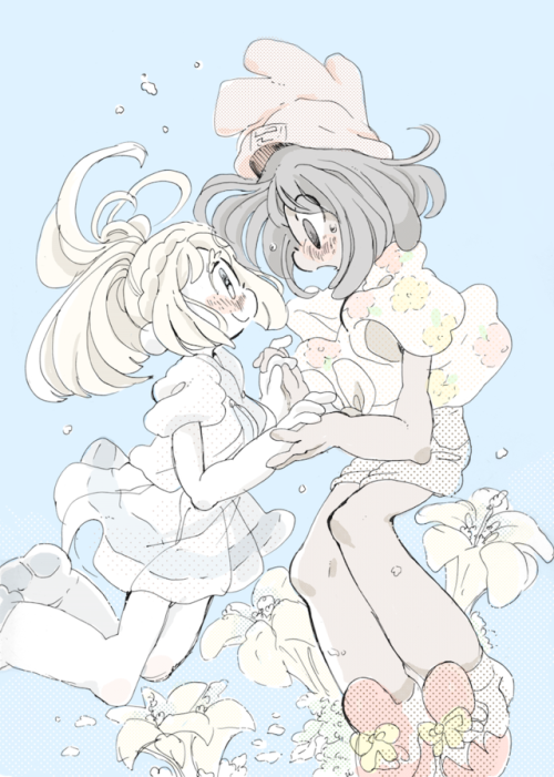 p-curlyart: I realized I never uploaded the full illustration of this cover for my MoonLillie zine!