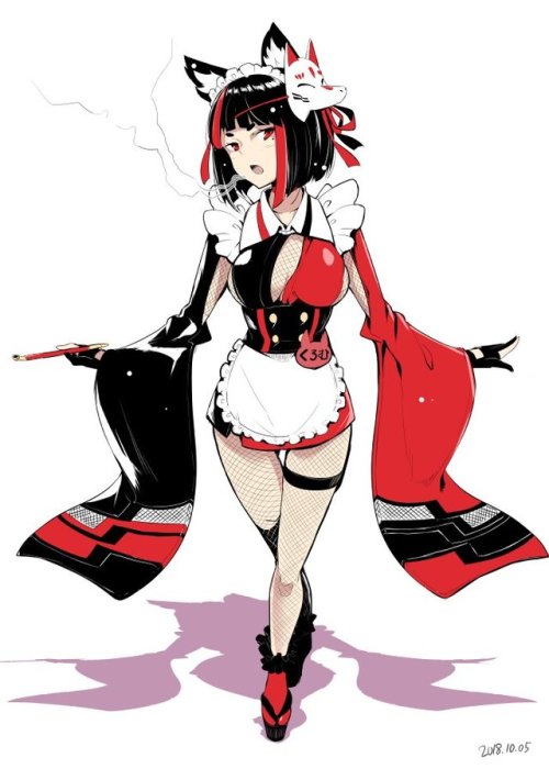 monokichi8: &ldquo;おいなりさんの新衣装、実装楽しみですね #くろむあーと t.co/WLP96P9oyi&rdquo;