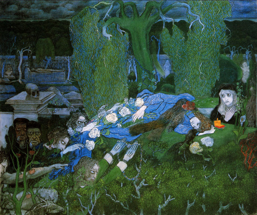 Porn iehudit:   Jan Toorop, The Vagabonds, 1891 photos