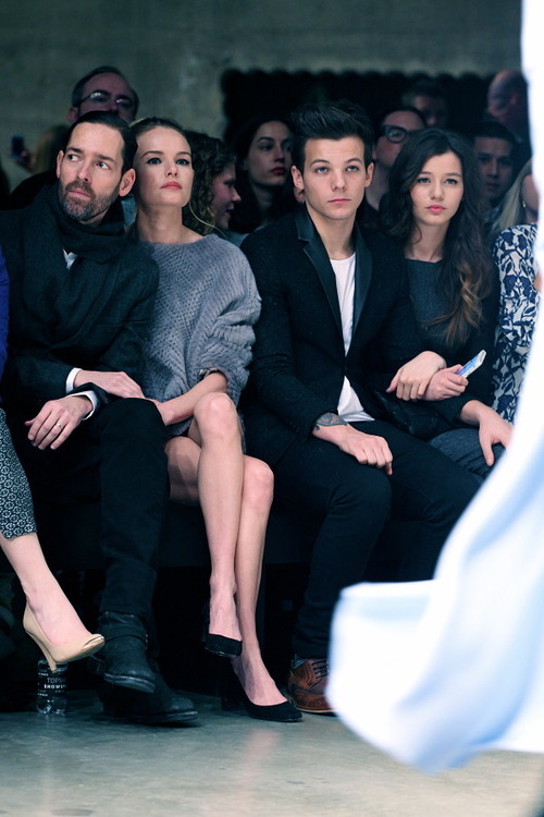 forevercalder:  Eleanor and Louis at the Topshop Unique show!