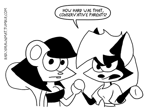 badlydrawnmat:  For Monday’s comic, I asked for 9 notes and got (as of right now)