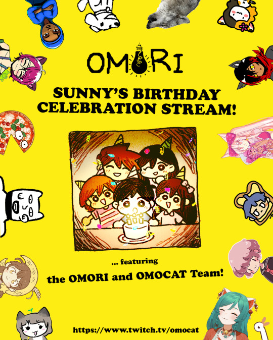 OMORI - happy birthday! in celebration of a very special