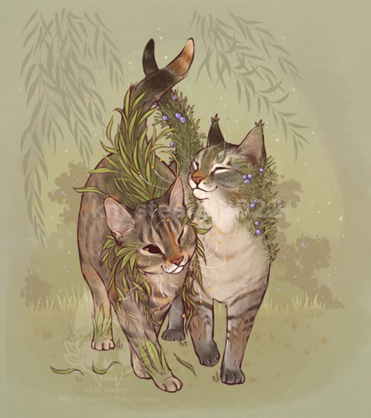 thekeymonster:ALTWillow and Juniper Kitties - 2020