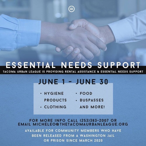Posted @withregram • @tacurbanleague Limited rental assistance for our community members who are ree