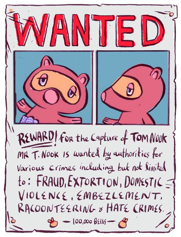 theabsolutemag:  Damn you, Tom Nook! 