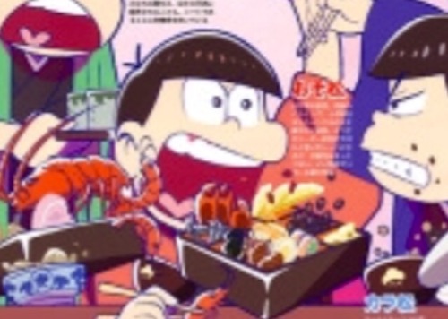 kirakirasprinkles:Osomatsu “always stuffing his face” Matsuno ♡