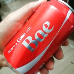 Saturday night with #Bae 👍😉👍😉 #Share a #Coke