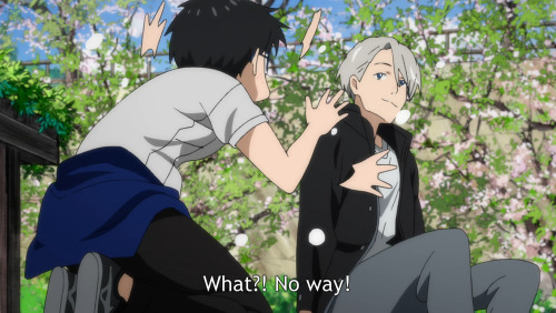 fudayk:  LOWKEY TRYING TO FIGURE OUT IF YURI IS GAY HE GETS PROGRESSIVELY HAPPIER TOO  