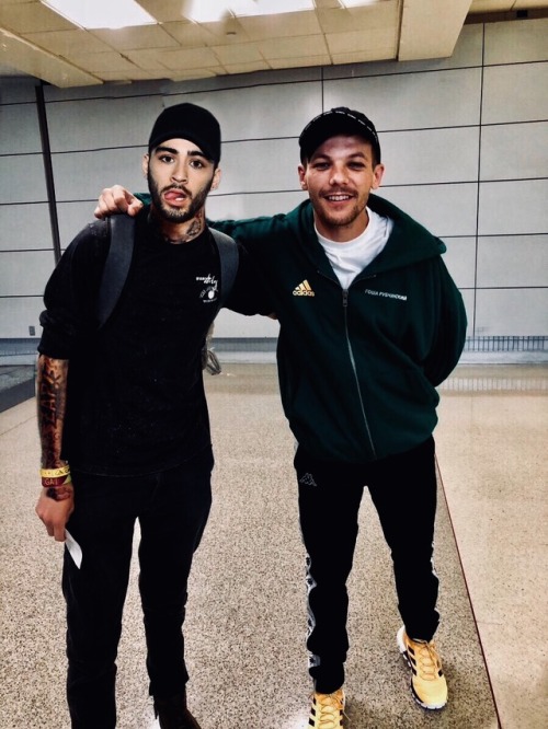 Louis and Zayn in NY //06.26