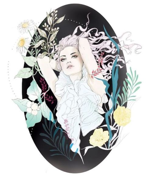 Into Black, new print release available next week  Limited to a run of 25  More details soon! . . #p