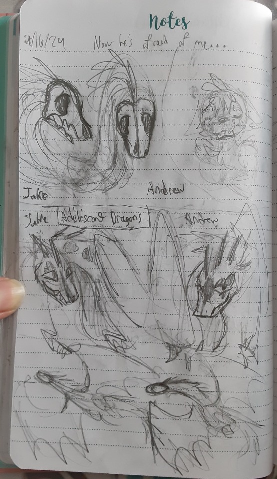 Dragon Au Art Dump 4