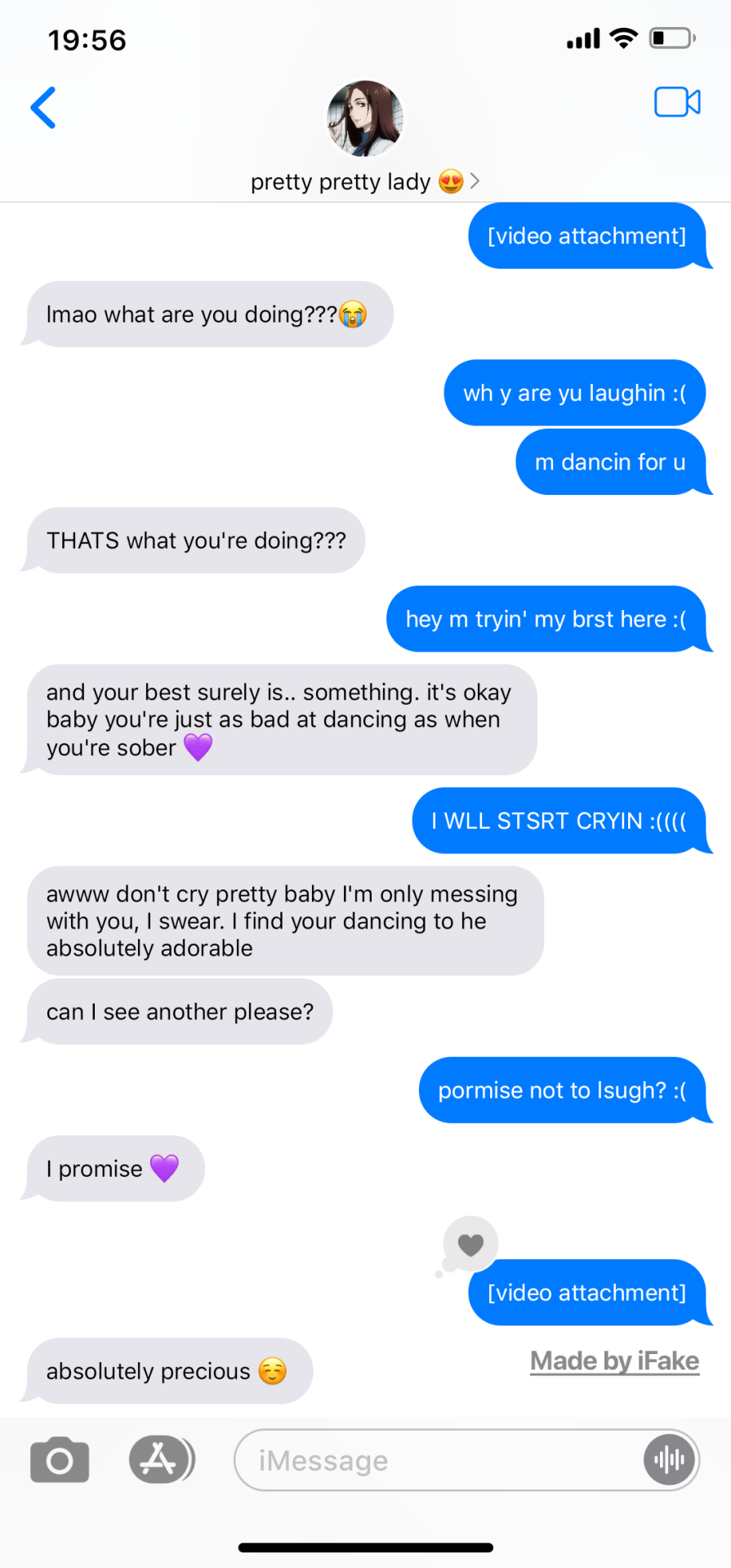 TEXTING THEM WHILE DRUNK