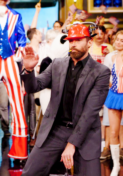 xitsamensworld:  Hugh Jackman | Jimmy Fallon