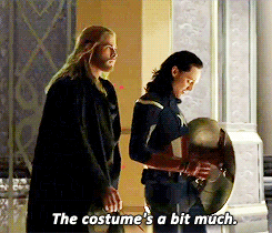 thorlokid:  Tom’s Loki’s excitement about the Cap costume x 