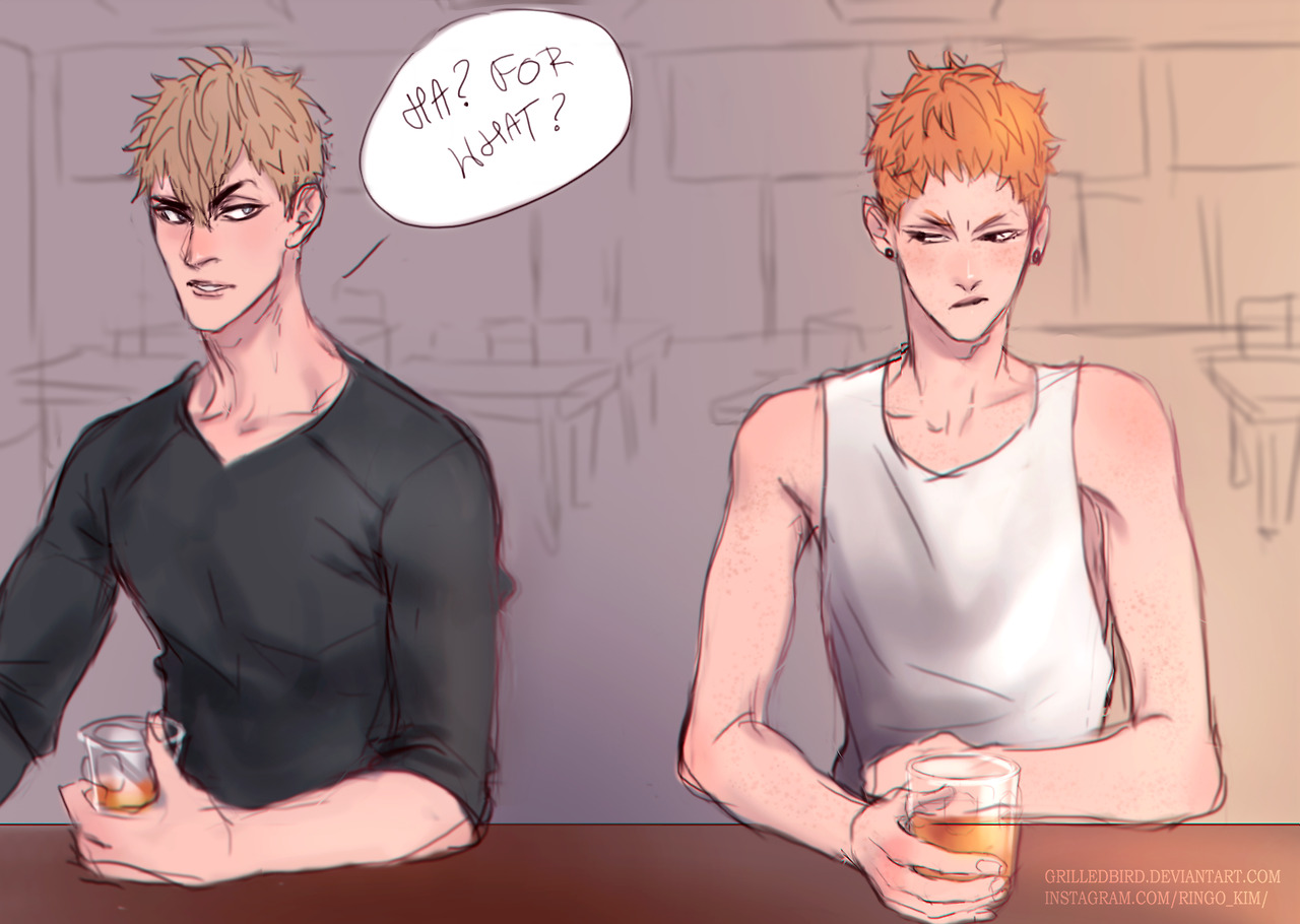 guanshanbabyfox: ringo-smile:   I found this funny in my head (ಡ u ಡ)  I bet