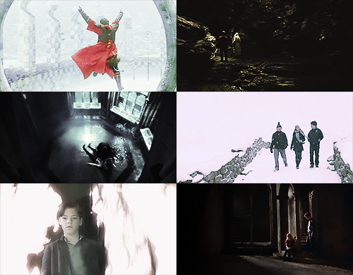 hermxone:  harry potter movies | |  six screencaps each   “It is a curious thing,