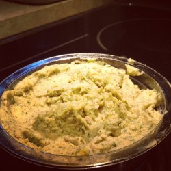 Dill Hummus!   1 Can Of Low Sodium Chick Peas 2-3 Tbs Of Dried Dill  1 Tbs Of Garlic