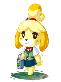 Rcasedrawstuffs:  Like Allot Of People I Heard That Isabelle Is Going To Be A Playable