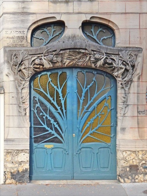 zhuanghongru: The doorArt Nouveau