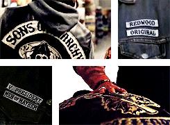 cptnbcky:  Sons of Anarchy + Patches  porn pictures