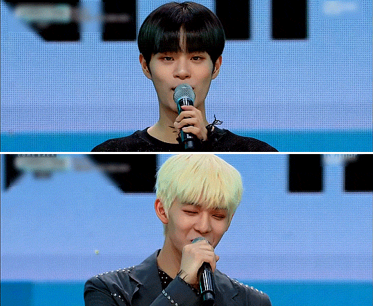 hwnwoong:wanna one showcase → introductions