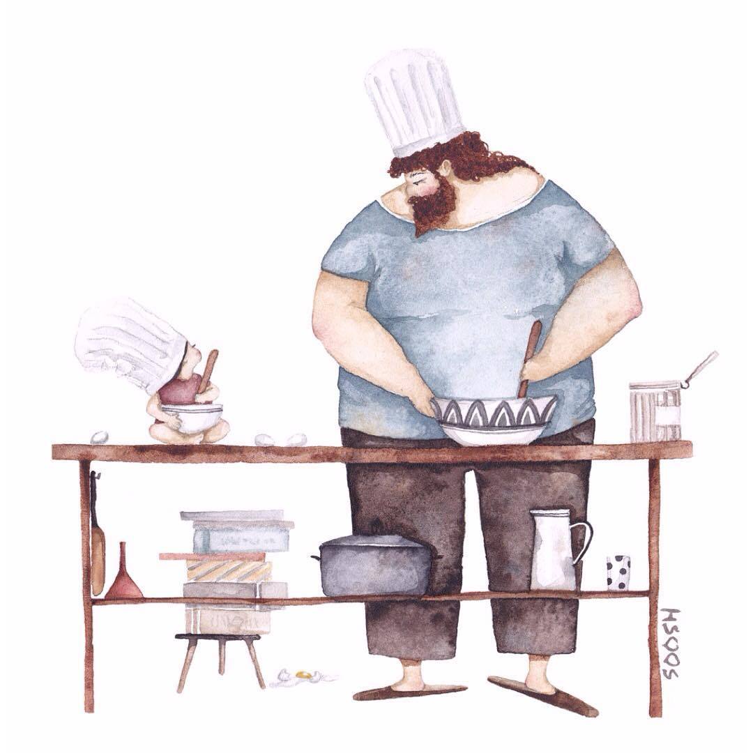  The Inseparable Bond Between Fathers And Daughters Expressed Through 15 New Illustrations