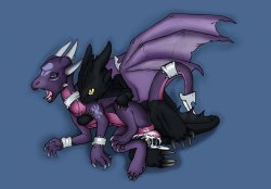 CynderXToothless - by mr2Cats