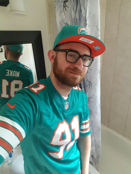 Jersey selfie because football is back