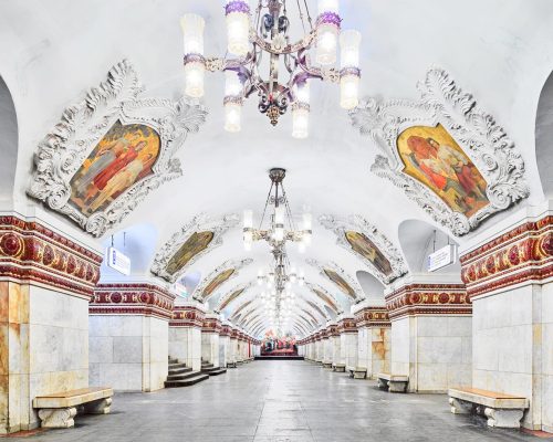 vintagepales2: The Russian Metro Stations by  David Burdeny