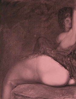 dappledwithshadow:  Ernst FuchsSitting Woman