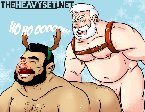 theheavyset:Merry christmas and happy new year~! theheavyset.net