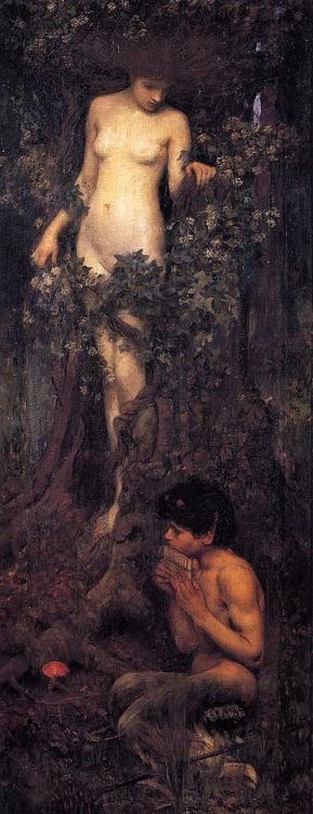 atrogallery: A Hamadryad Artist: John William Waterhouse /kiçiek Queen of Forests