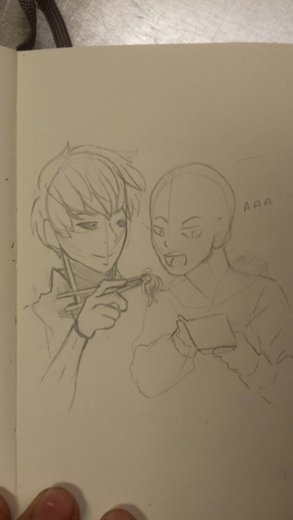 one-succ-man:Here have these shitty moleskin doodles as a contribution to the fandom