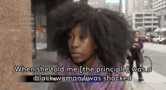 sourcedumal:  refinery29:  8th Grader Sent To The Principal’s Office For Her Natural