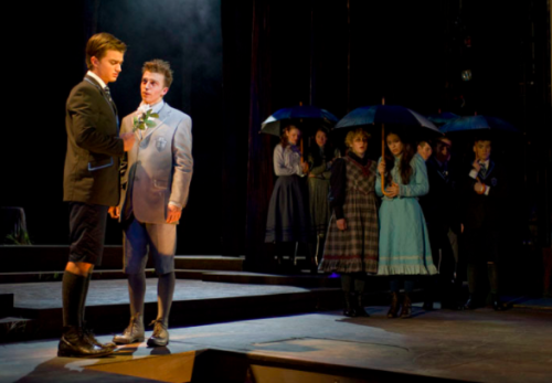 neglectedrainbow: joe keery as melchoir in spring awakening gives off so much chaotic energy