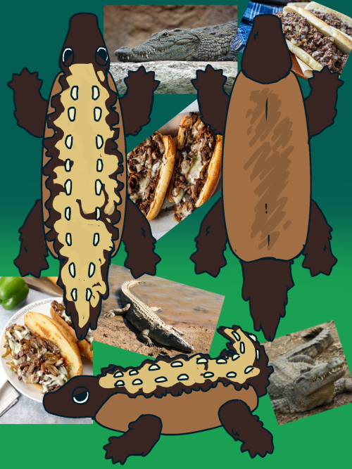 Pt.7 Of Herpsnax! I Introduce.. CROCO-CHEESESTEAK