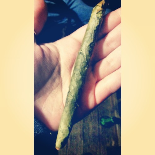 smokingtheherb:  Fatty that I rolled last night! :) over 2.6