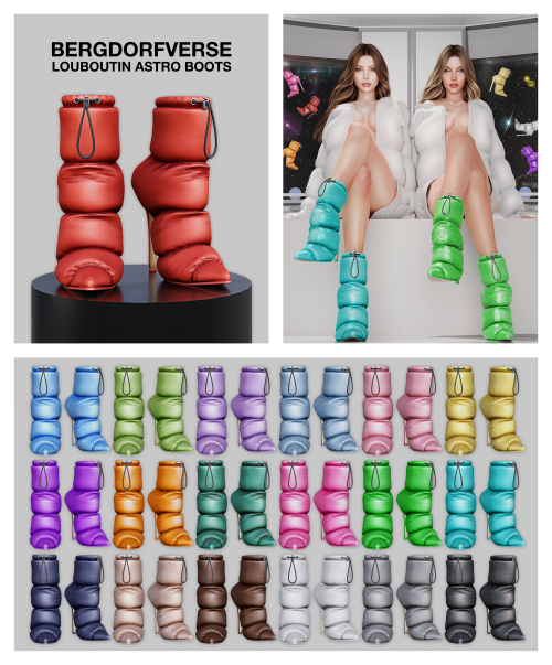 Louboutin Astro BootsHey everyone, some of you requested Louboutin inspired shoes & here are the