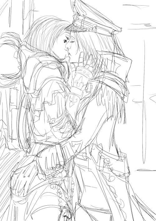 eltipodeincognito:  Sweet sweet heresy. Sister of Battle and Commisar for the random request.   fucking amazing !