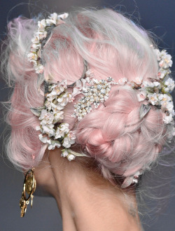 pastel-tresses:  Dolce and Gabbana 