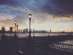 at Battery Park by the Water