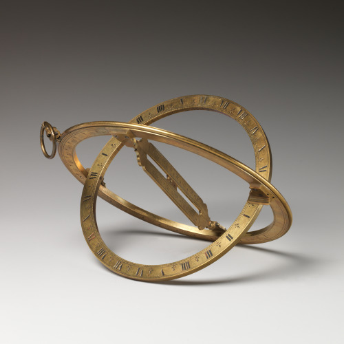 heaveninawildflower: Universal ring sundial (British, 18th century). Made by Jonathan Sisson (born 1