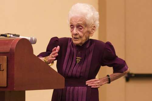 celebratingamazingwomen: Rita Levi-Montalcini (1909-2012) was an Italian neurologist who in 1986 was